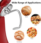 Dough Hook for KitchenAid Stand Mixer 4.5QT and 5QT, Stainless Steel Mixer Dough Attachments for Kitchenaid, Dishwasher Safe