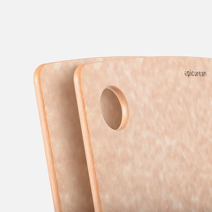 Epicurean Kitchen Series Cutting Board, 8-Inch × 6-Inch, Natural