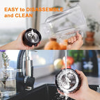 Professional Blender with 1200 Watts and 64 oz Glass Jar Kitchen Countertop Blender for Shakes and Smoothies with High Speed Crushing Smoothie Blender Red for Smoothies Frozen Drinks