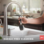 DI ORO Spatulas for Kitchen Use - Forever Warranty - 600°F Heat-Resistant Silicone - Turner Spatula Set for Cooking - BPA Free Wide Pancake Spatulas - Egg Flippers for Nonstick Cookware Safe (3pc)