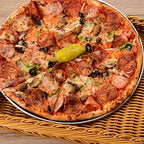 Yardwe Perforated Pizza Baking Tray 10-Inch Stainless Steel Pizza Pan with Holes Ideal for Home Oven and Restaurant Use