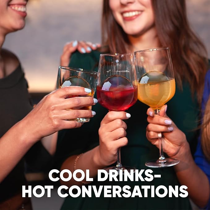 Berlinzo Premium Clear Ice Ball Maker Mold - Large 2.4-inch Crystal Clear Ice Balls for Whiskey Cocktail-New Easy-to-Remove Ice Sphere Mold - Storage Bag Included, Hibiscus (Non-Electric)