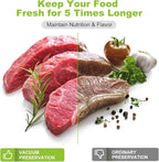 [2025 New] Bonsenkitchen 11” x 150’ Vacuum Sealer Bags Rolls with Cutter for Food Storage, Commercial Grade, BPA Free, Great for Meal Prep and Sous Vide Cooking