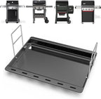 Utheer Ceramic Full-Size Griddle Insert for Weber Searwood 600/600 XL Grills and Large Spirit Series Grill, Spirit I&II 300 Series, for Weber 6787 7638– Nonstick, Easy Clean, Even Heat for Outdoor BBQ