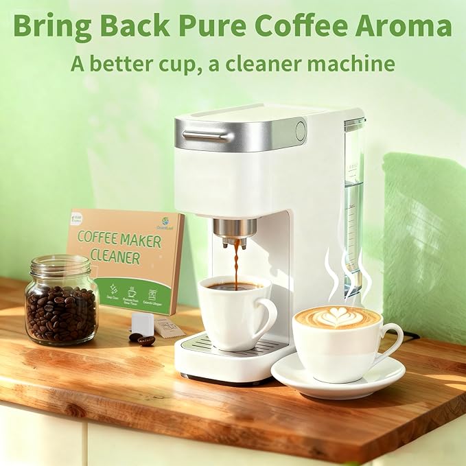 Coffee Maker Cleaner, Coffee Maker Cleaner Tablets Compatible With Nespresso, Keurig, Ninja and more Major Brands, Descaler for Coffee Machine 12 Pack