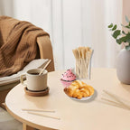 5.5inch Wooden Coffee Stirrers, 500 Count Disposable Stir Sticks for Coffee & Cocktails, Wooden Beverage Mixer with Smooth Ends, Swizzle Drink Sticks