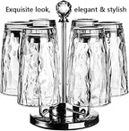 15 Oz Unbreakable Tritan Drinking Glasses Shatterproof Acrylic Glasses Drinkware BPA Free Hard Plastic Cups Reusable Kitchen Water Glasses Drinking Set of 8 (Clear)