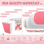 Tioncy 50 Pcs Halloween Mini Pink Loaf Pans with Lids Spoons Sticker Cute Ghost 6.8oz Disposable Rectangle Aluminum Foil Baking Pans Muffin Cupcake Cups for Picnics Birthday Halloween Party Supply