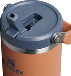 Stanley IceFlow 2.0 Flip Straw Tumbler with Handle 30 oz | Twist On Lid and Flip Up Straw | Leak Resistant Water Bottle | Insulated Stainless Steel | BPA-Free | Toast