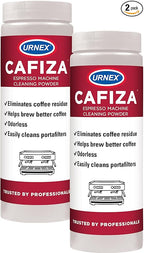 Urnex Cafiza Professional Espresso Machine Cleaning Powder 566 grams (2 Pack) - Made in USA