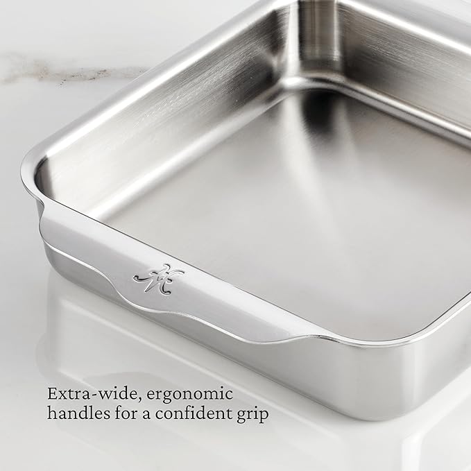 Hestan Provisions OvenBond – 8" x 8" Stainless Steel Square Baker Pan