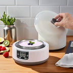 Genuine sealjoyous Yogurt Maker 1-36 hours multi-functional constant temperature yogurt machine,32-45 degrees adjustable, automatic digital LCD display 1.2 liters capacity (Standard no cup)