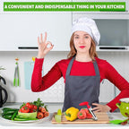 Apple Corer Tool – Stainless Steel Apple Core Remover with Durable Plastic Handle – Comfortable Grip, Easy to Use, Dishwasher Safe & Long-Lasting | Works for Apples, Pears, Tomatoes, Peppers & More