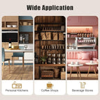 Belgian/Belgium Luxury Royal Family Balance Syphon Coffee Maker Coffee Pot Unique Gravity Vintage Coffee Maker 13.53oz Beautiful Turkish Coffee Maker Vacuum Brewing System (Gold)