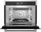 Gasland 24 Inch Built in microwave oven, Microwave and Convection Oven Combination, 1000W, 11 Levels, Sensor Cook, Touch Control, LCD Display, 1.6 Cu. Ft Wall Microwave Oven Combos, Stainless Steel