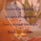 SAYSO Honey Rosemary Moscow Mule & Old Fashioned - Instant Cocktail or Mocktail Mixers - No Hot Water - Professionally Crafted - Home Bar - Organic Ingredients, 16-Pack