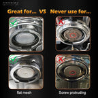 53.3mm Espresso Puck Screen 2 Pack - 3rd Generation Dual-Layer Coffee Filter Screen, 0.8mm Thick with 0.15mm Fine Mesh, Reusable Stainless Steel Espresso Filter for 54mm Portafilter Baskets