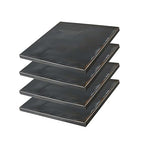 Steel Plate 4" x 4" x 1/4" - 4PCS A36 Hot Rolled Metal Steel 1/4 inch Plate Flat Steels Weldable Base Sheet for Oven Baking Metal Stock Welding