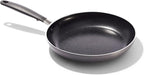 OXO 10” Non-Stick Every Day Frying Pan, BPA-Free Comfort Grip Silicone Handle, Dishwasher & Oven Safe, PFAS-Free Ceramic Skillet, Black