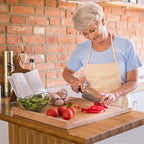 Kitchen Conversion Chart Cookbook Stand, Recipe Holder for Kitchen Counter, Cookbook Holder Stand, Kitchen Book Holder, Unique Gifts for Women, Bworn Color