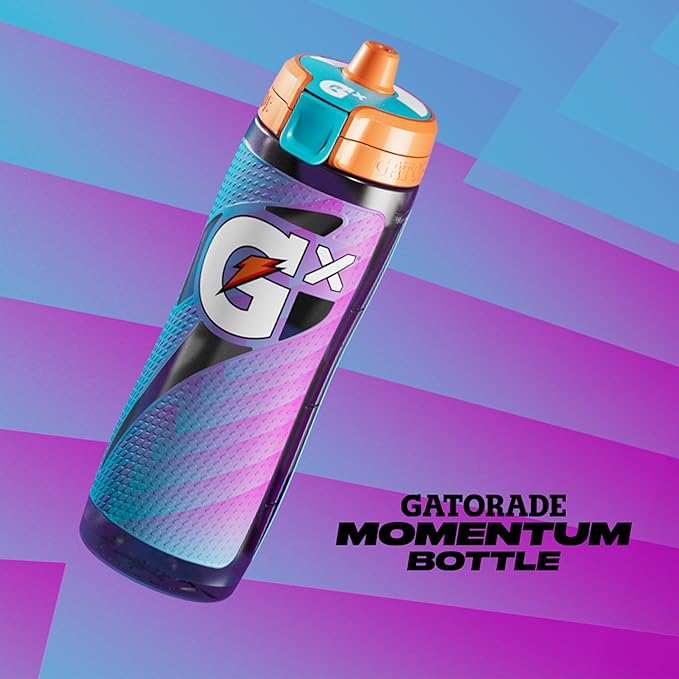 Gatorade Gx Bottle, Momentum Neon Blue