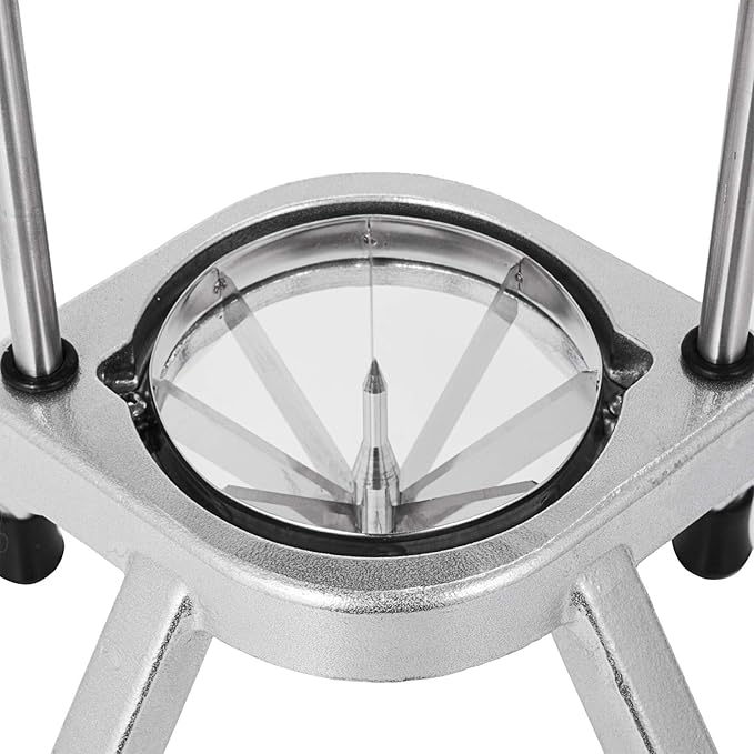 Happybuy 8-Section Commercial Easy Wedger Stainless Steel Blade Fruit Lime Slicer, Lemon Cutter 8 Wedges for Bar Restaurant