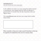 Newey & Bloomer Kensington No. 1 Tea Kettle, 1.9 Qt. - Handmade Solid Copper Body & Beechwood Handle, Whistling Lid - Classic British Craftsmanship - Gas & Electric Compatible