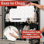 Silicone Muffin Pan with Metal Frame, Regular Size Cupcake Pan with Handle 12 Cups Nonstick Muffin Pan for Baking BPA Free 1 Pack