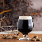 LAV Brandy Snifters Glass Set | Dishwasher Safe, Short Stem Balloon Glasses, Glass Goblets for Spirits, Bourbon Whiskey, Cognac, Scotch, Beer Tasting Glasses | 13.25 oz | Set of 6