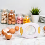 Yellow Egg Shell Opener, Egg Topper Cutter, Egg Cracker Separator for Quickly Cutting Off The Tops of Eggs, Kitchen Utensils and Gadgets