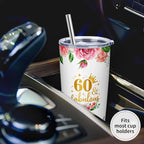 60th Birthday Gifts for Women, Birthday Gifts for 60 Years Old Woman, 60th Bday Gift Ideas, 1965 Bday Gift for Women, 60 Years Old 20oz Tumbler for Woman