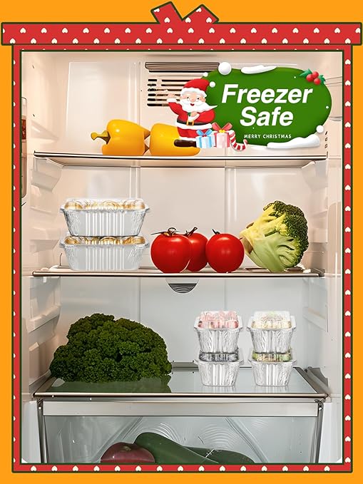 60 Pack 6x3.5x2 Disposable Aluminum Loaf Pans with Lids Small-Aluminum-Foil-Pans-Tin-Foil-Baking-Pans-Tin-Trays-Food-Containers-for-Baking-Cakes-Bread-Meat-Loaves