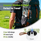 INKBIRD 3-in-1 Electric Jar Vacuum Sealer Kit for Wide/Regular Mouth Mason Jars & Bags, Wireless Portable & Automatic Mini Vacuum Sealer with Reusable Jar Lids*4 for Canning Jar, 100 Cycles, Gift