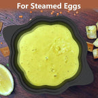 Cast Iron Sauce Pan with Steamer Basket & Lid three-ply, Cast Iron Steamer for Cooking Set, Butter Melting Pot, Garlic Roasters, Food pretreatment for Stovetop, Grilling & Camping