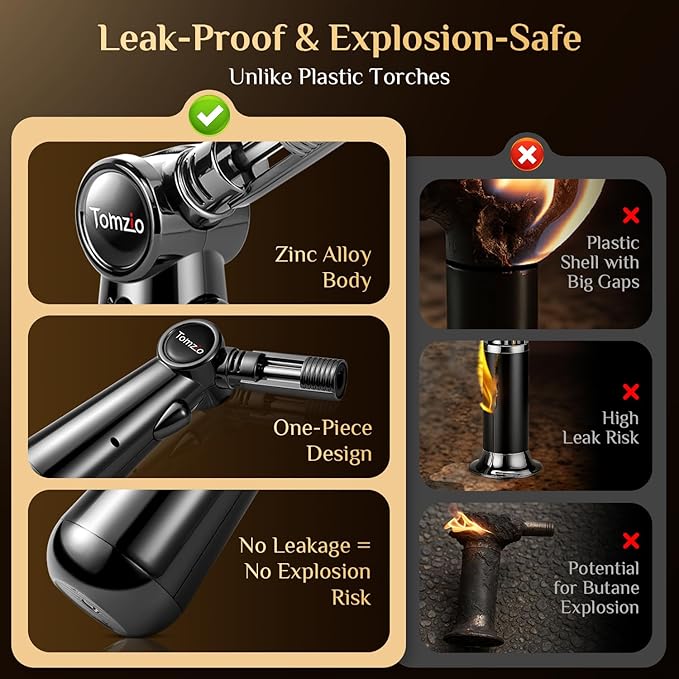 20PCS Whiskey Smoker Kit with Angle-Adjustable Metal Torch (No Butane) – 6 Flavors Natural Wood Chips, Anti-Burn Old Fashioned Cocktail Smoker Infuser Kit – Birthday Bourbon Gift for Men, Dad, Husband