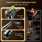 20PCS Whiskey Smoker Kit with Angle-Adjustable Metal Torch (No Butane) – 6 Flavors Natural Wood Chips, Anti-Burn Old Fashioned Cocktail Smoker Infuser Kit – Birthday Bourbon Gift for Men, Dad, Husband