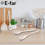 E-far 10 Pieces Silicone Cooking Utensils Set, Heat Resistant Kitchen Utensil Set for Nonstick Cookware, Kitchen Cooking Tools with Spatula, Spoon, Slotted Turner, Non-Toxic & Dishwasher Safe (Khaki)