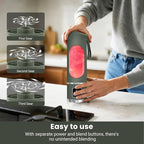 Portable Blender Personal Electric USB，500ML Portable juicer Shakes and Smoothies Blender，Small Blenders，Mixing，Compact、Convenient and Versatile (Green)