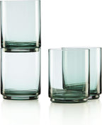 Lenox Tuscany Classics Stackable 4Pc Tall Glasses, 2.79, Green