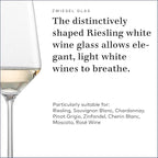 ZWIESEL GLAS Pure Riesling White Wine Glass (Set of 6), Wine Glasses for White Wine, Dishwasher-Safe Tritan Crystal Glasses, Made in Germany (10 Ounce)