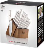 Cangshan L1 Series 23-Piece Classic Knife Block Set, Forged German Steel, 1027549