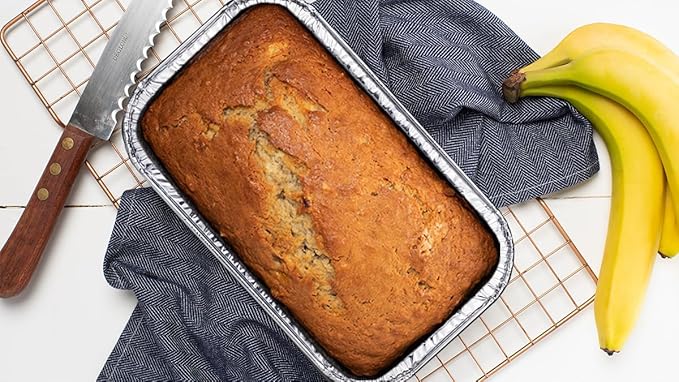 Disposable Mini Loaf Pans with Lids Bakeware Set,1lb, 30 Pack, 6x3.7 Aluminum Foil Bread Pans for Homemade bread, Small Cake Tins, Perfect for Baking Banana Bread, Chease Cake Brownies, etc.