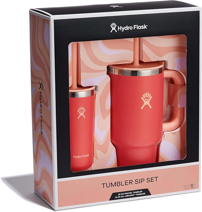 Hydro Flask 40 Oz and 12 Oz Tumbler Sip Set Brightside