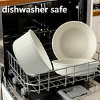 15PCS Ceramic Cookware Sets Detachable Handle Pots and Pans Set Non Stick (White)