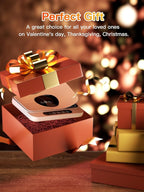 Misby Mug Warmer, 50W Large Heating Panel Coffee Mug Warmer with 6-Temp Settings, 8H Auto Shut-Off, 12H Timer, Ultra-Thin Design, Coffee Cup Warmer for Desk, Ideal for Home, Office, Travel (White)