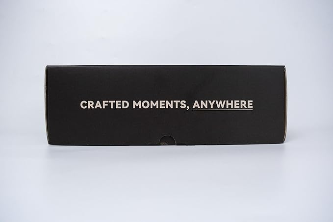 CERA+ Self-Heating Portable Espresso Machine,Up to 8 Cups per Charge & 20 Bar, 13500mAh, CERApresso Works with NS Capsules & Grounds, Electric Coffee Maker for Camping,Hiking,Office,Car,Travel