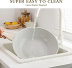 Ceramic Wok Pan, 12 Inch Nonstick Wok with Lid, Healthy Non Toxic Woks & Stir-fry Pans for Cooking, Induction Cookware, PFOA & PFAS Free