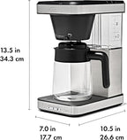 OXO Brew 8-Cup Coffee Maker with Podless Single-Serve Function and Glass Carafe - SCA Certified