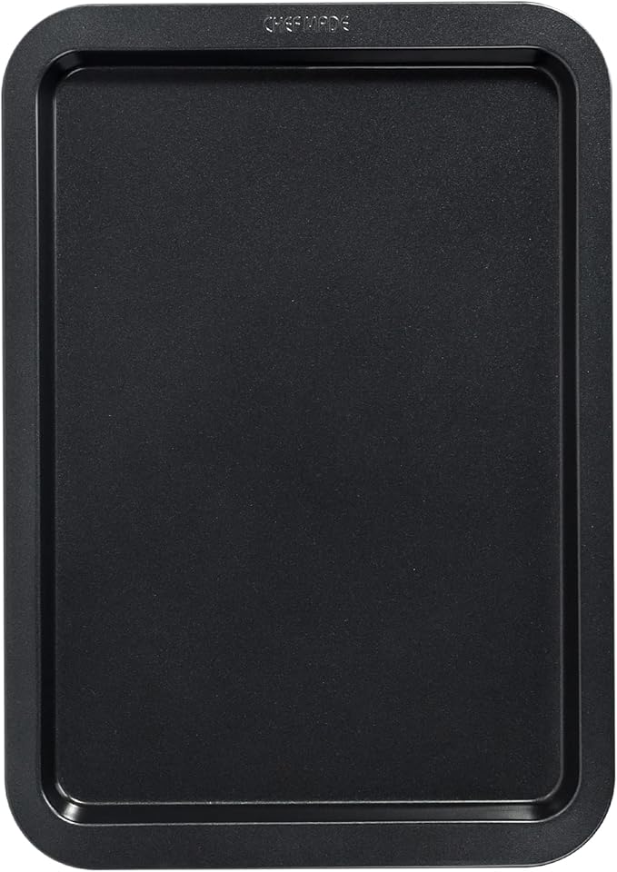 CHEFMADE Baking Sheet Pan, Nonstick 13-Inch Rimmed Cookie Sheet Pan Bakeware, 9.3" x 13.4" x 0.7"