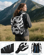 Cooler Backpack Insulated Waterproof,30 Cans Backpack Coolers Leakproof Lunch Backpack for Men Women Portable Soft Cooler Bag for Beach Camping Travel Picnic